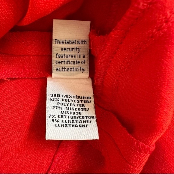 Diane von Furstenberg Paloma Scoop-Neck Flare Dress size 4 red - Picture 8 of 14